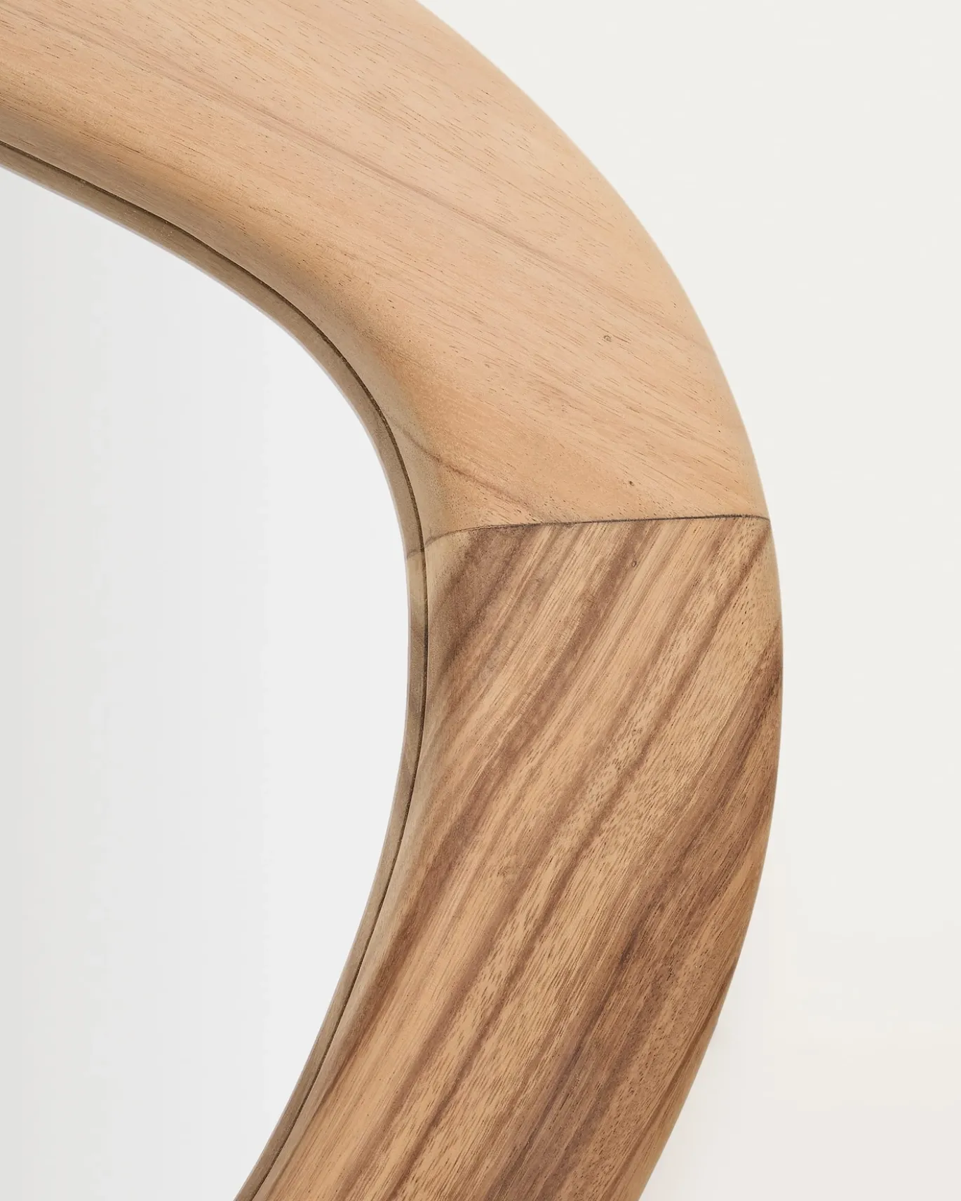 Kave Home Spiegel Selem Mungur Hout Natuurlijk 60x107cm