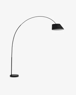 Kave Home Staande Lamp May Zwart
