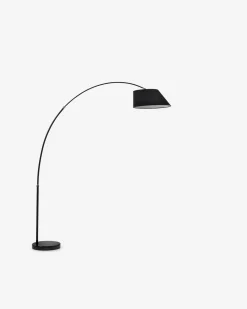 Kave Home Staande Lamp May Zwart