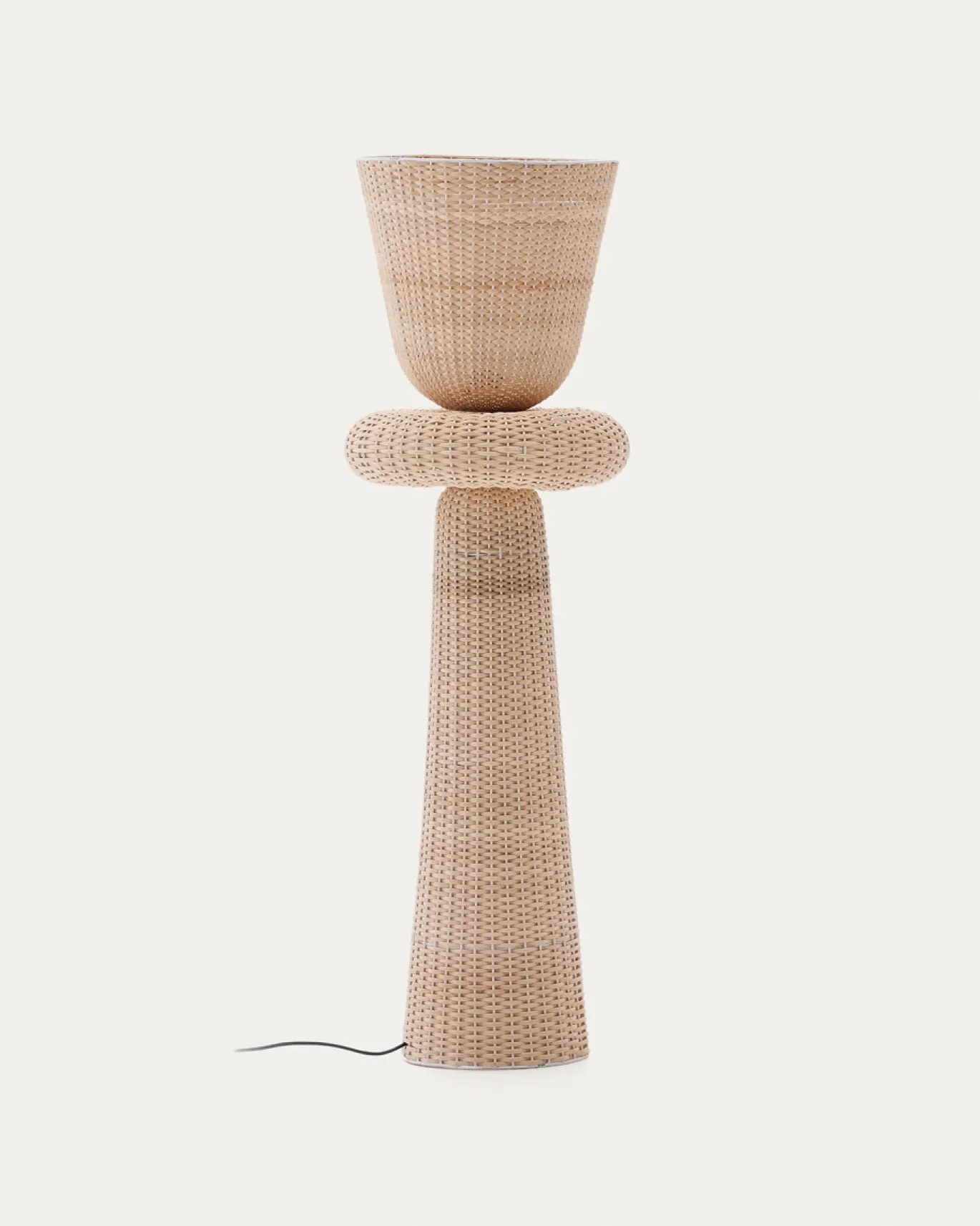 Kave Home Staande Lamp Neuda Rotan Naturel