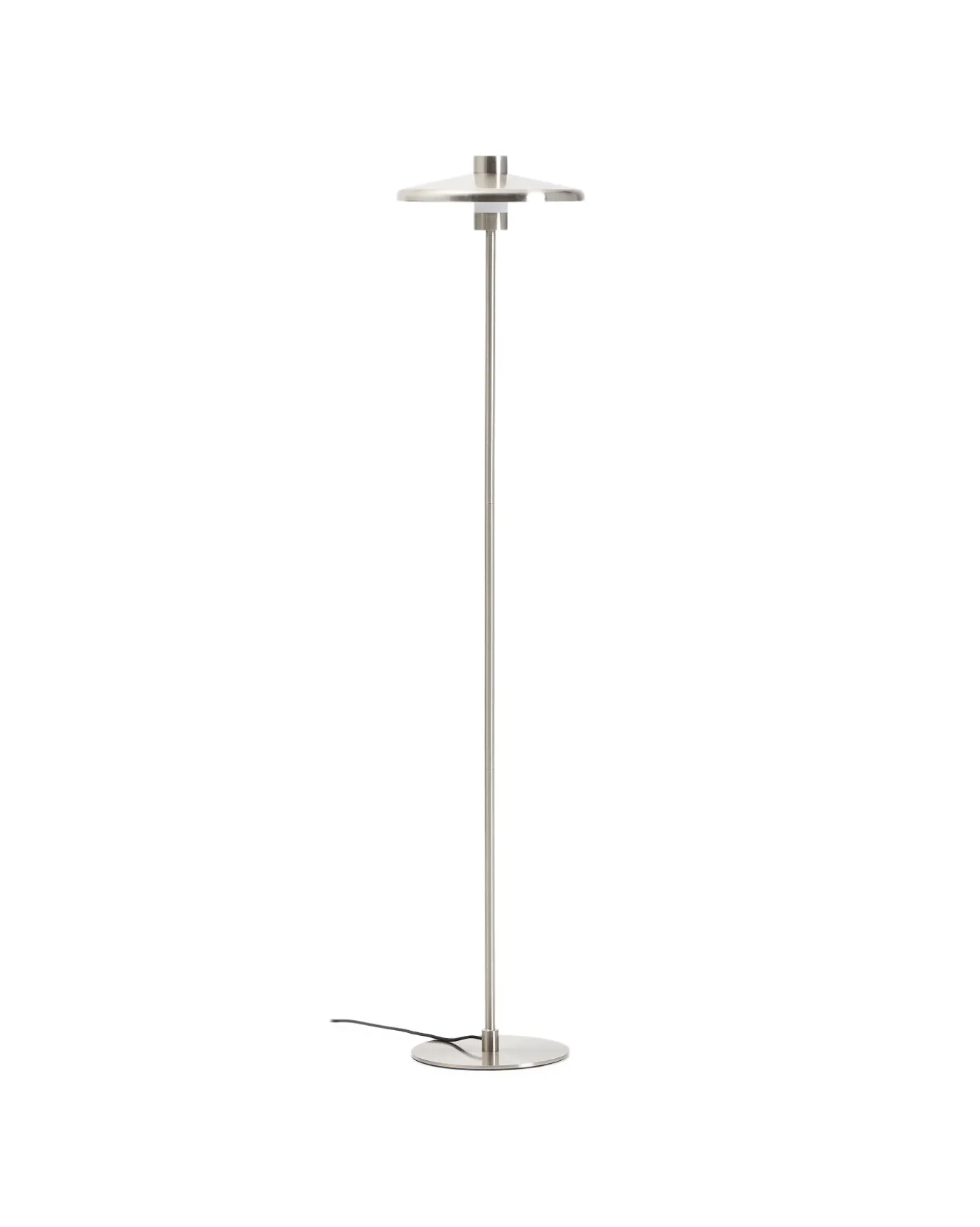 Kave Home Staande Lamp Nuvira Zilver Geborsteld Metaal