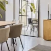 Kave Home Staande Spiegel Ulrica Zwart Metaal 100x160cm