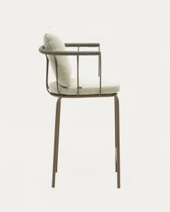 Kave Home Stapelbare Kruk Salguer Bruin 66cm