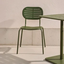 Kave Home Stapelbare Stoel Brai Groen