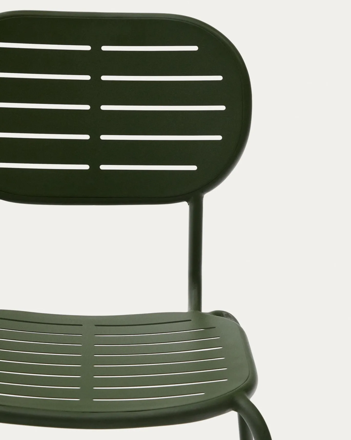 Kave Home Stapelbare Stoel Brai Groen