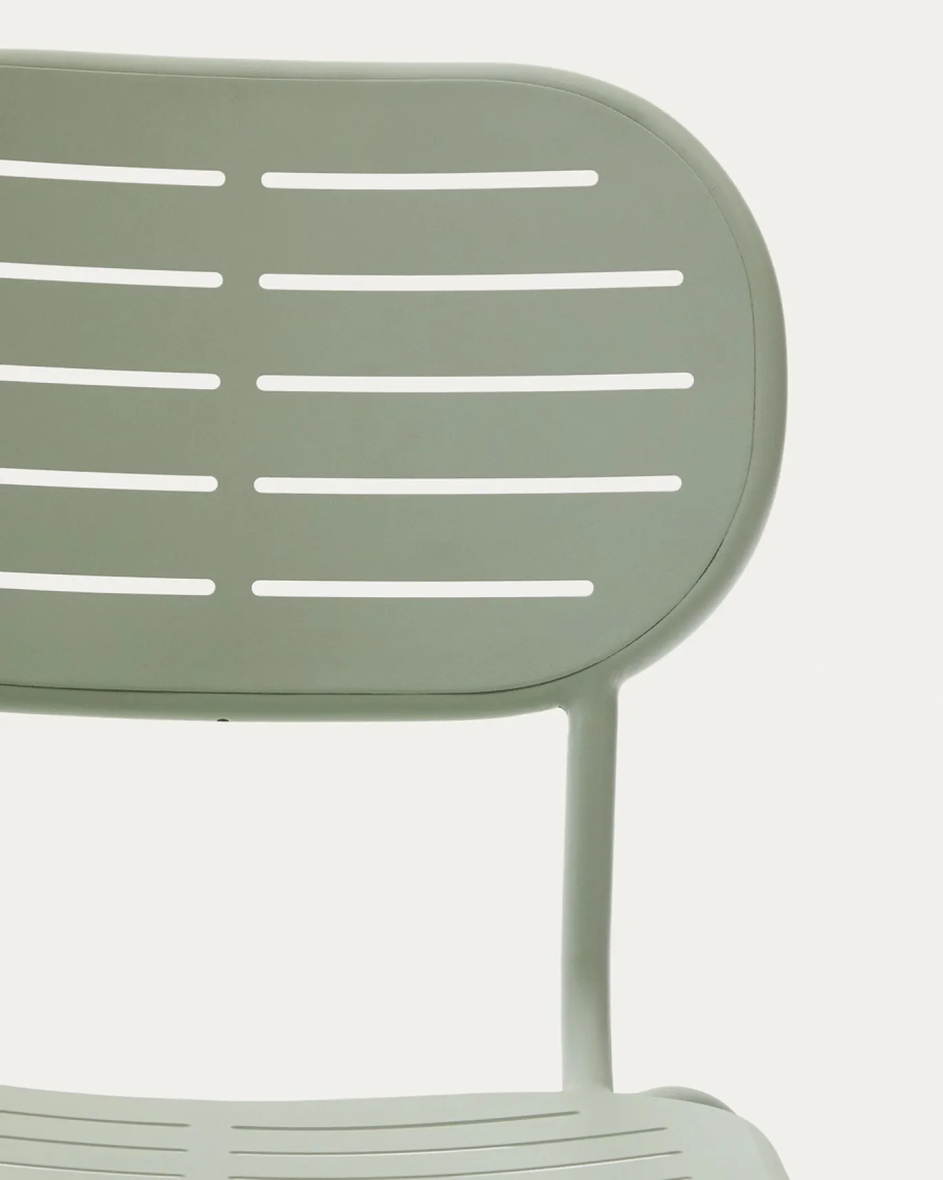 Kave Home Stapelbare Stoel Brai Turquoise