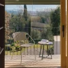 Kave Home Stapelbare Tuinstoel Atrani Staal/Touw Taupe