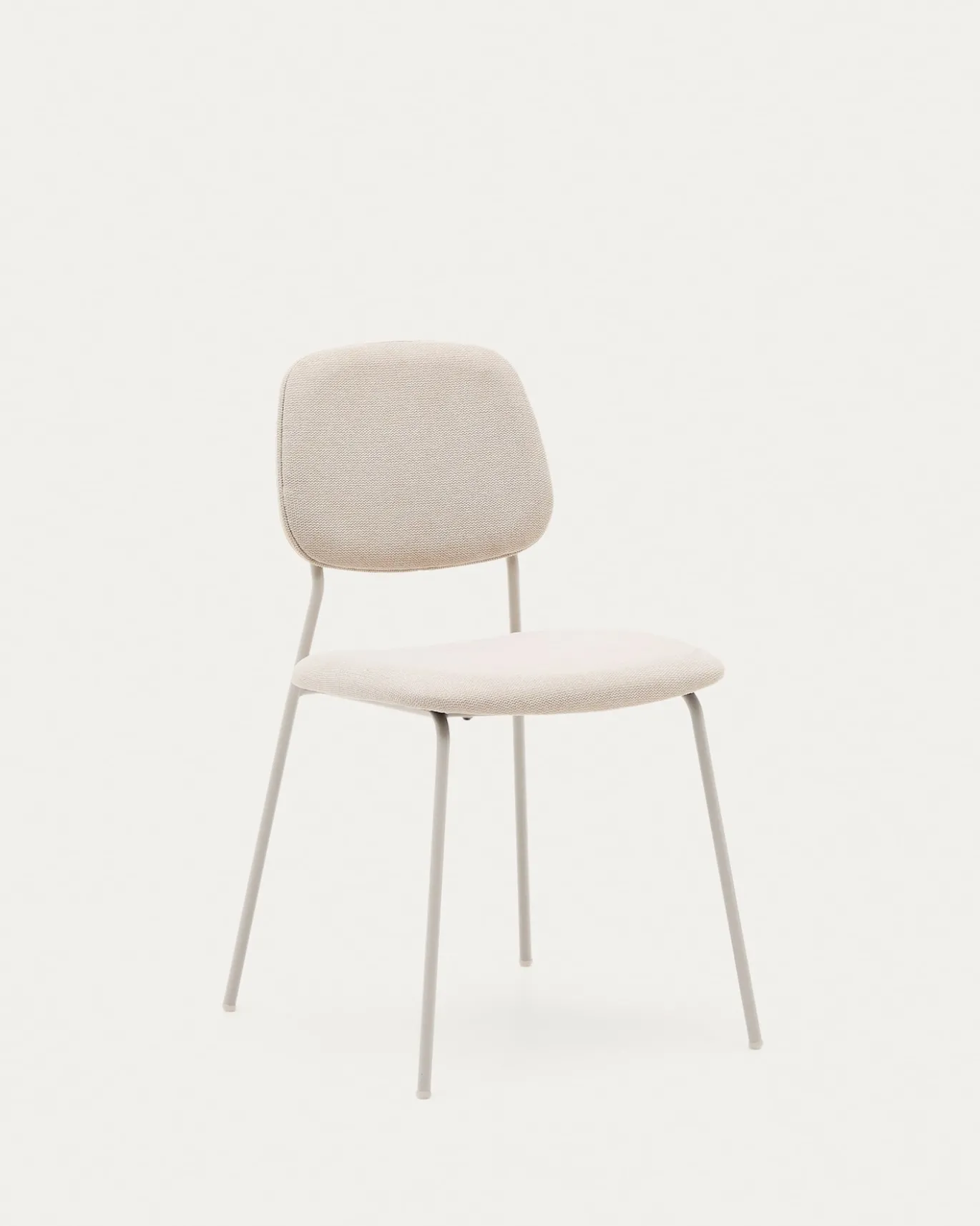 Kave Home Stapelstoel Benilda Beige Eikenfineer