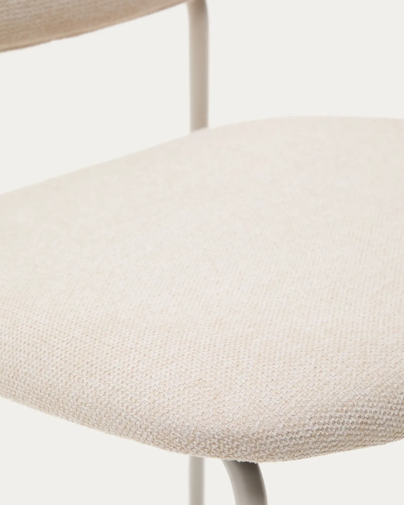 Kave Home Stapelstoel Benilda Beige Eikenfineer