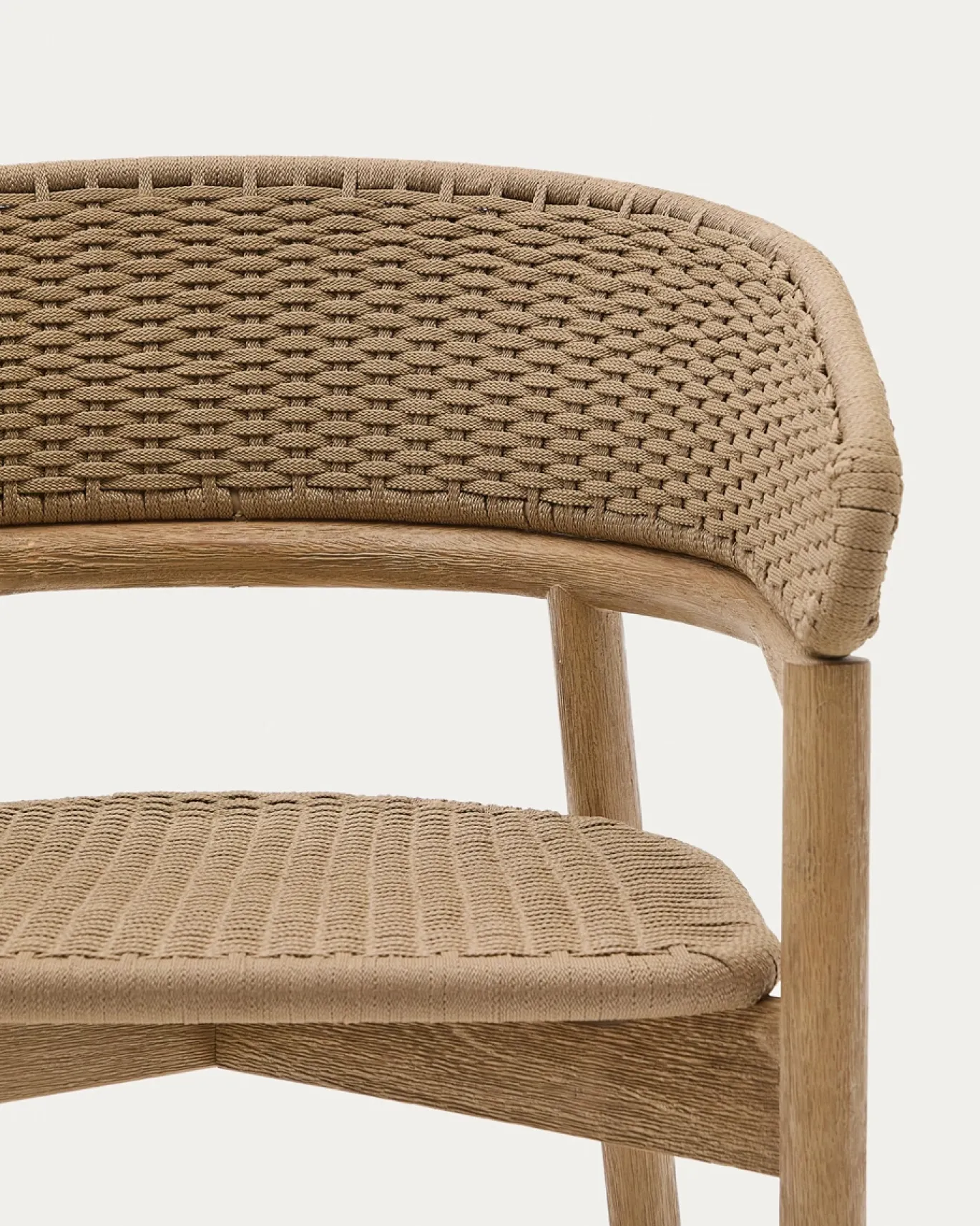 Kave Home Stoel Arinella Acaciahout Naturel