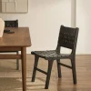 Kave Home Stoel Calixta Leer Zwart