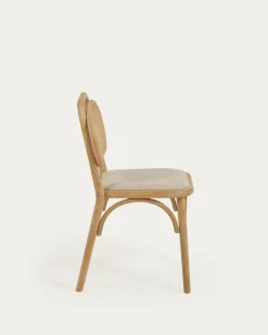 Kave Home Stoel Doriane Eiken Naturel