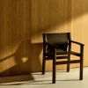 Kave Home Stoel Jan Donkerbruin Essenhout Walnoot