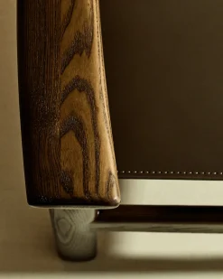 Kave Home Stoel Jan Donkerbruin Essenhout Walnoot