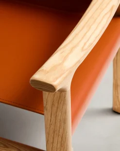 Kave Home Stoel Jan Lichtbruin Essenhout Naturel
