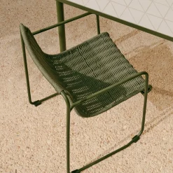 Kave Home Stoel Maurina Groen en Groen Touw