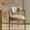 Kave Home Stoel Melqui Beige Massief Eikenhout