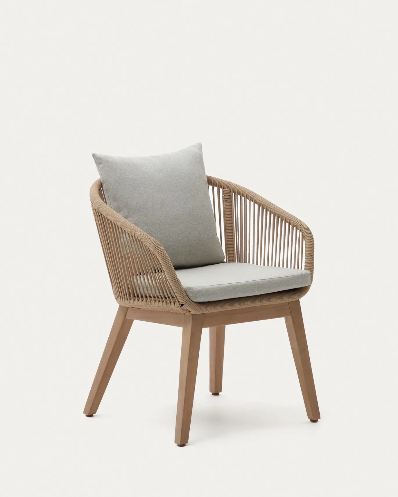 Kave Home Stoel Portalo Beige Touw