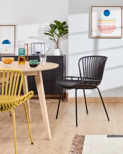 Kave Home Stoel Surpik Zwart