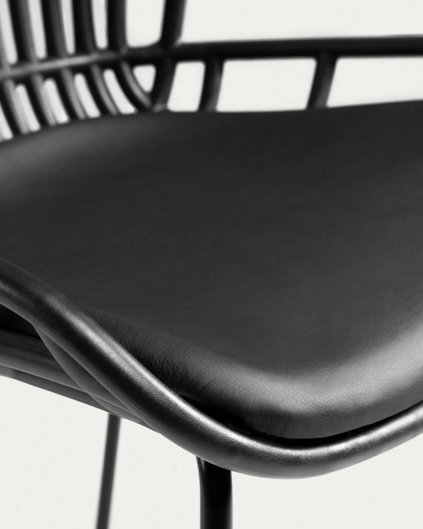 Kave Home Stoel Surpik Zwart