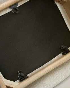 Kave Home Stoel Timons Massief Eikenhout Naturel