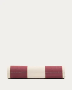 Kave Home Strandstoel Vilara Rood/Beige