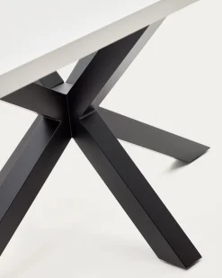 Kave Home Tafel Argo Wit Melamine 200x100cm