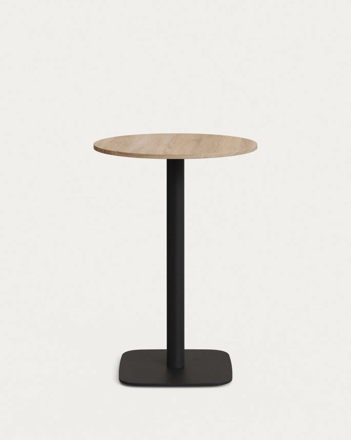 Kave Home Tafel Dina Rond Naturel Melamine Ø60x96cm