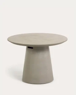 Kave Home Tafel Itai Cement Ø120cm
