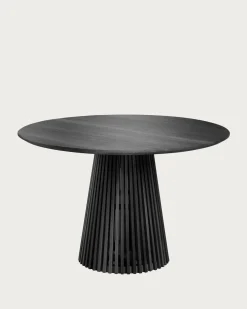 Kave Home Tafel Jeanette Ø120cm Zwart