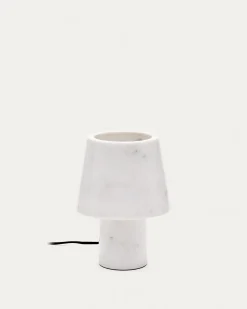Kave Home Tafellamp Alaro Wit Marmer