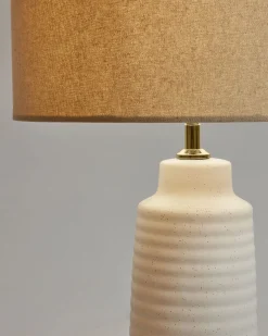 Kave Home Tafellamp Mijal Keramiek Wit