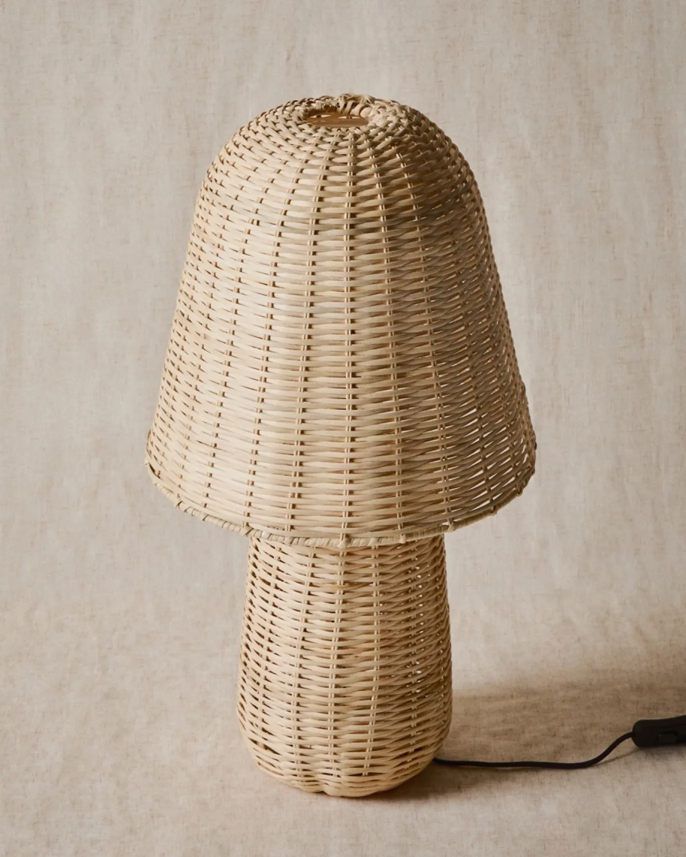 Kave Home Tafellamp Neuda Rotan Naturel