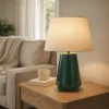 Kave Home Tafellamp Odra Keramiek Groen