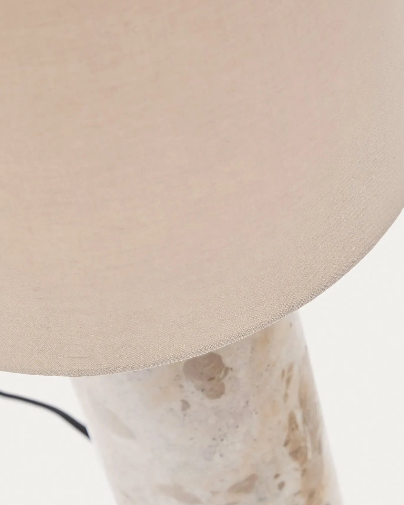 Kave Home Tafellamp Raze Marmer Beige