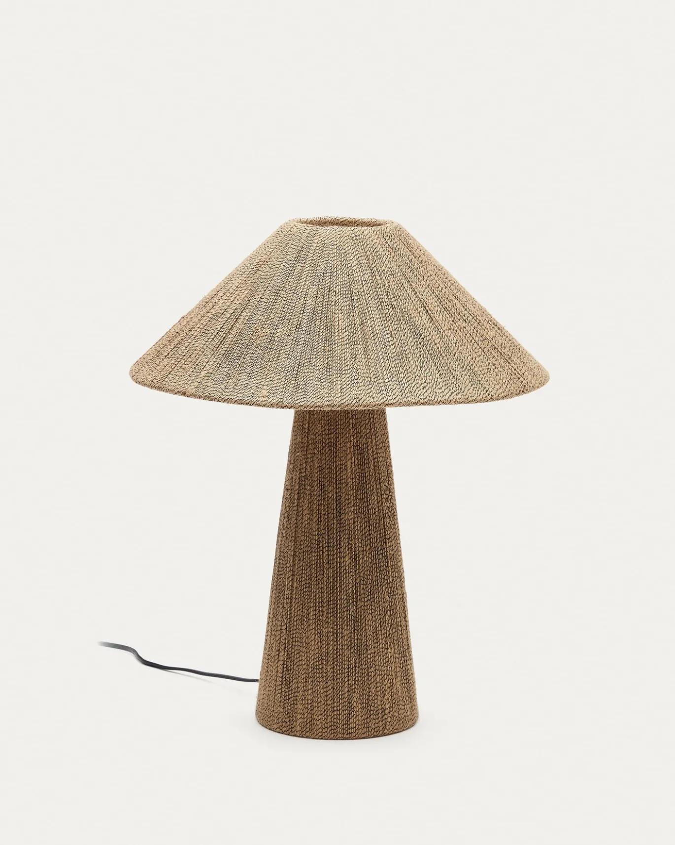 Kave Home Tafellamp Renee Natuurlijk Jute