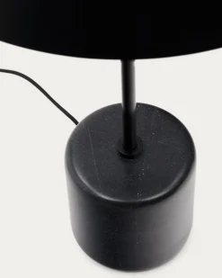 Kave Home Tafellamp Sayra Zwart Marmer