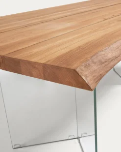 Kave Home Tafel Lotty Naturel Eiken Fineer 220x100cm