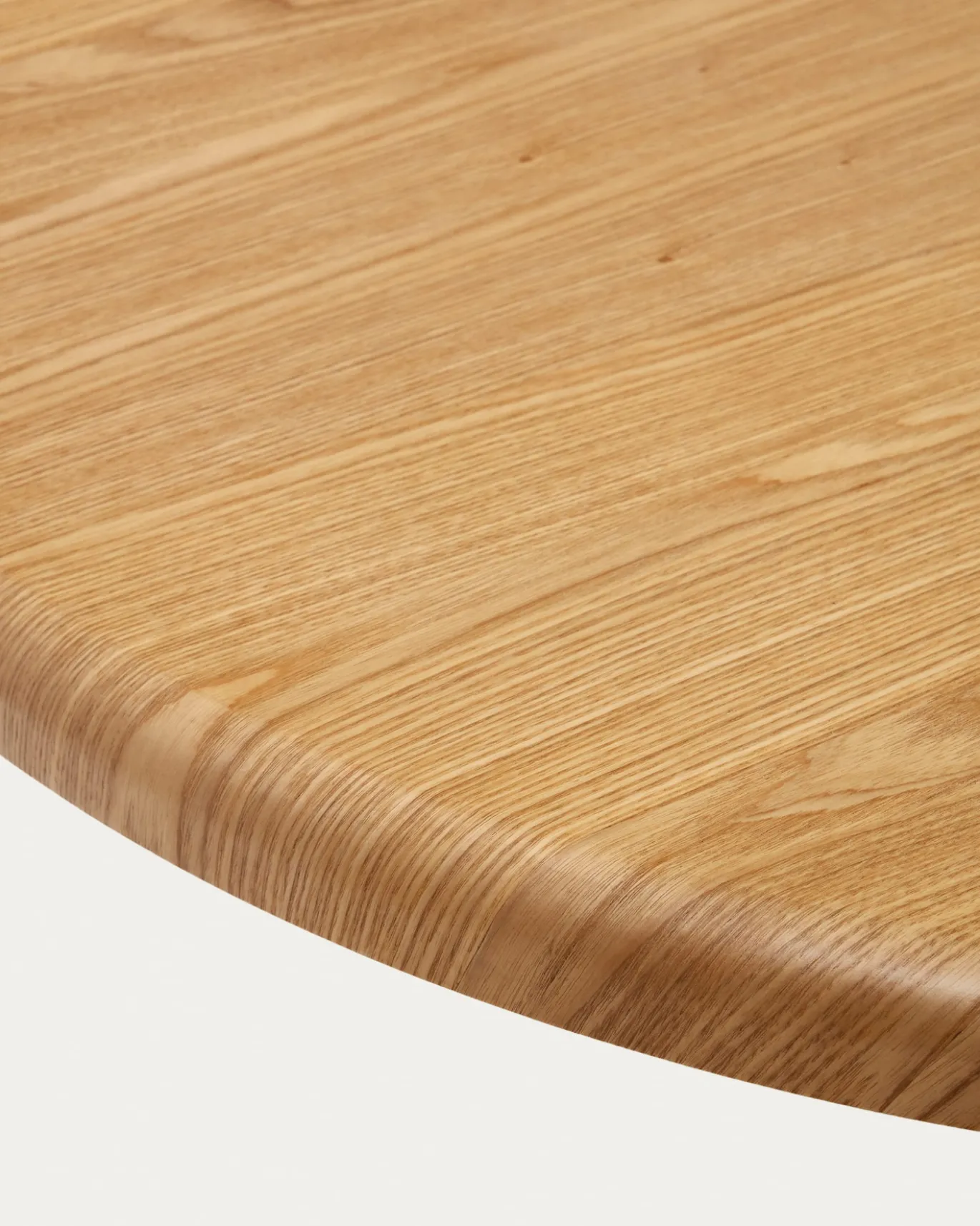 Kave Home Tafel Mailen Ovaal Essenfineer Naturel Ø220x105cm