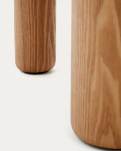 Kave Home Tafel Mailen Rond Essenfineer Naturel Ø120cm
