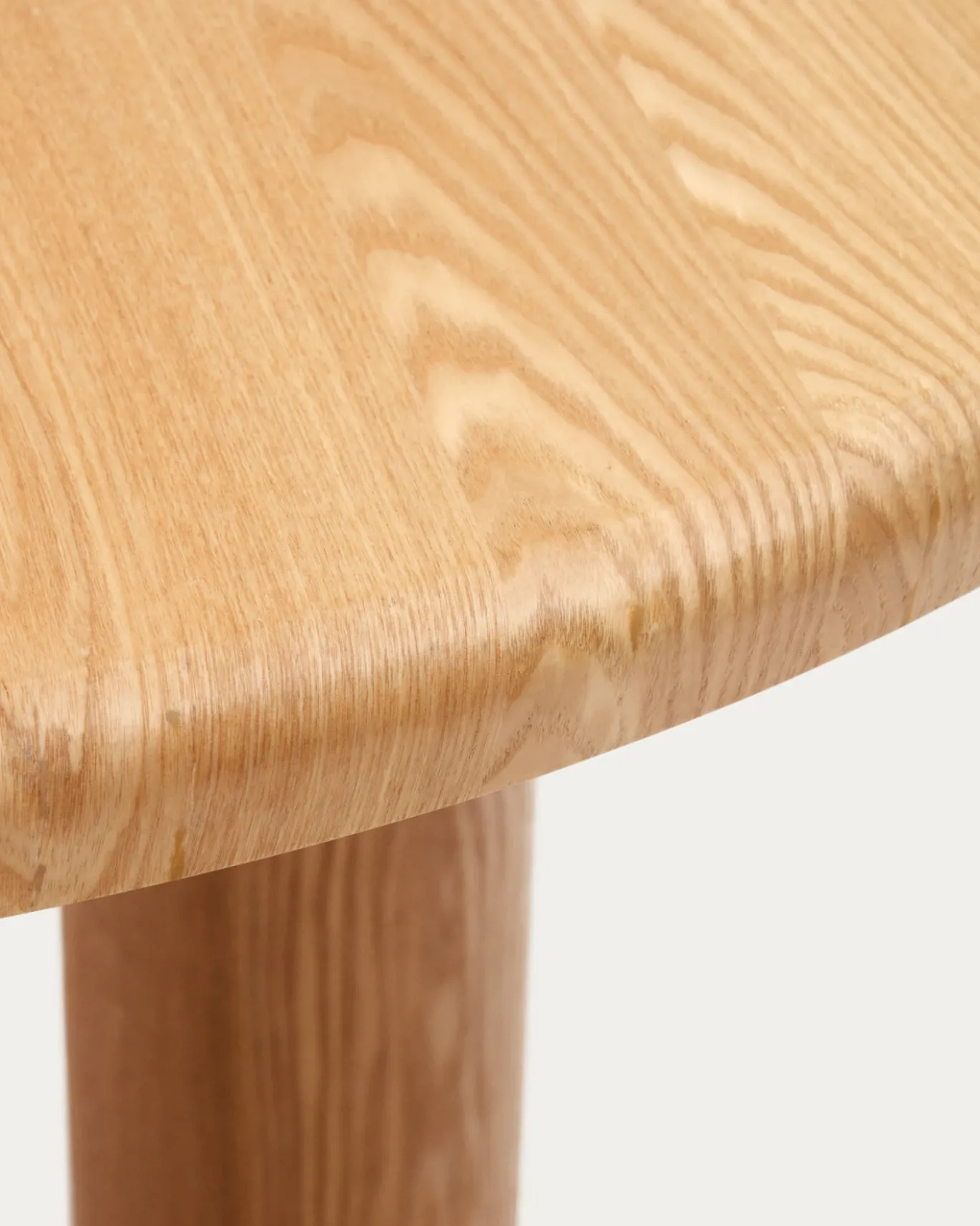 Kave Home Tafel Mailen Rond Essenfineer Naturel Ø120cm