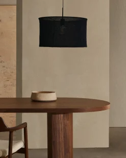 Kave Home Tafel Nealy Walnootfineer Donkere Afwerking 200x100cm