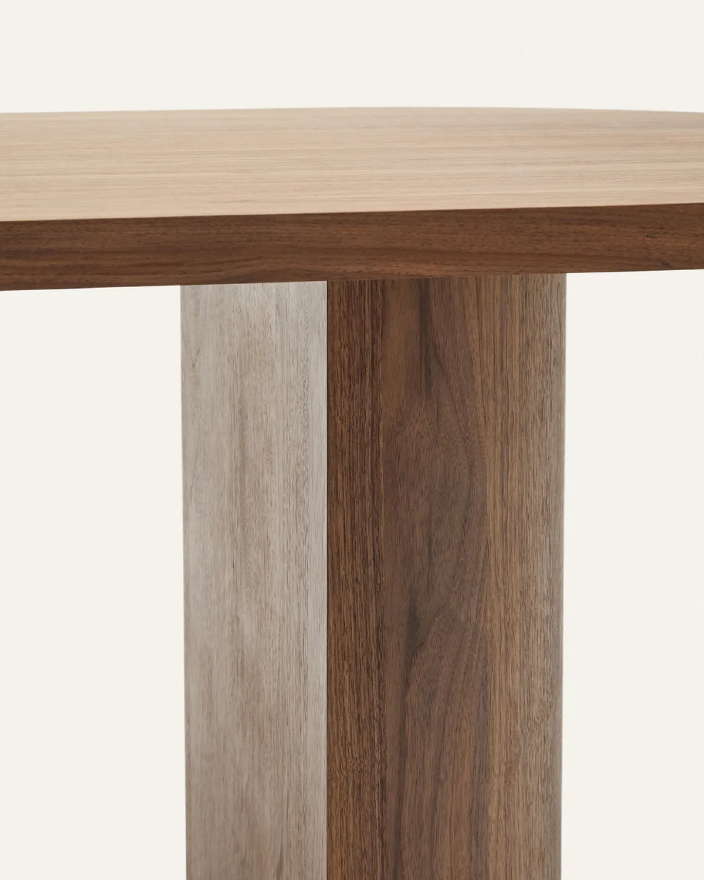 Kave Home Tafel Nealy Walnootfineer Donkere Afwerking 200x100cm