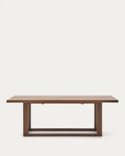 Kave Home Tafel Sashi Massief Teakhout 220x100cm