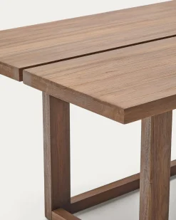 Kave Home Tafel Sashi Massief Teakhout 220x100cm