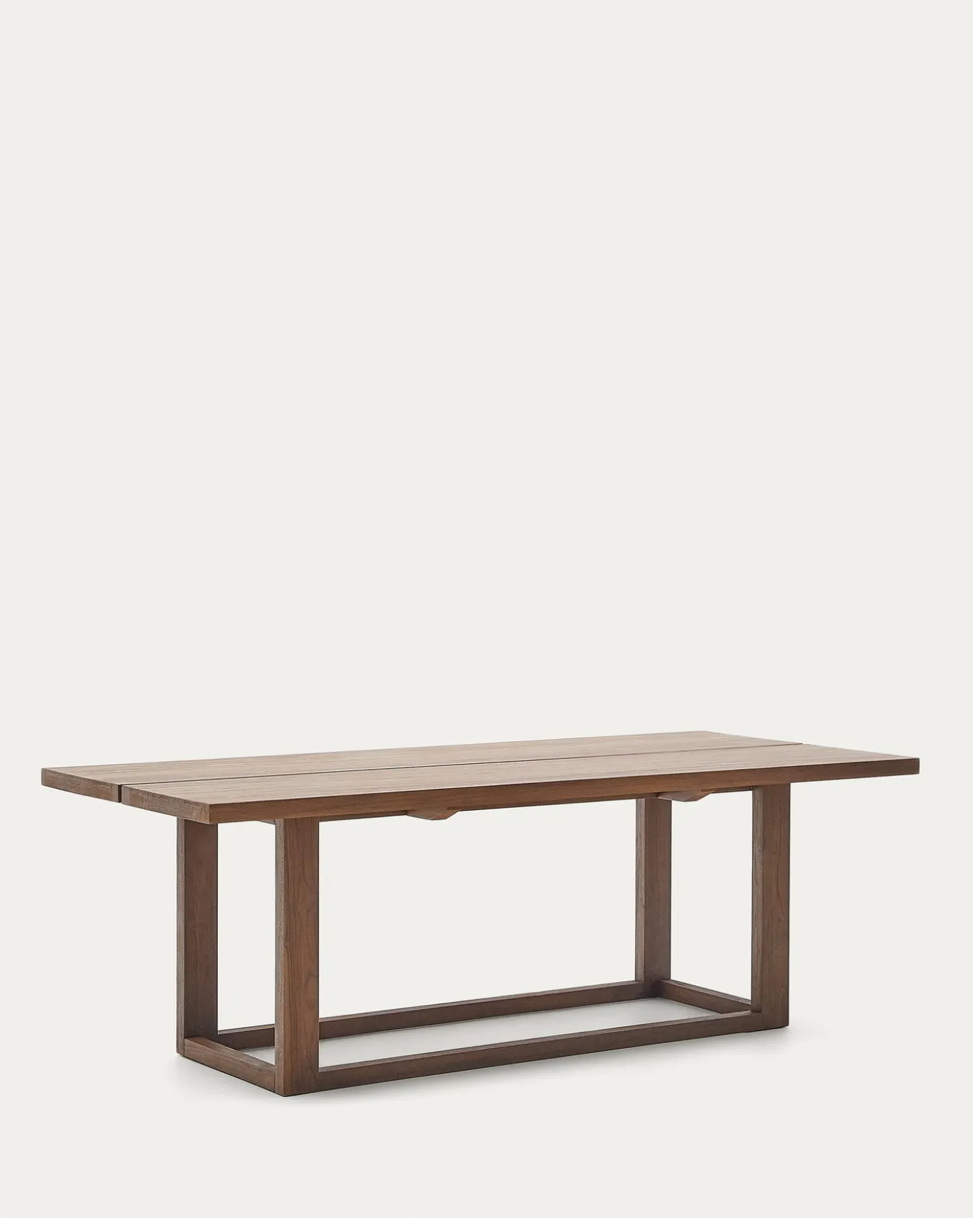 Kave Home Tafel Sashi Massief Teakhout 220x100cm