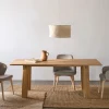 Kave Home Tafel Uitschuifbare Arlen Eikenhout Naturel 200 (250)x95cm