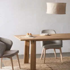 Kave Home Tafel Uitschuifbare Arlen Eikenhout Naturel 200 (250)x95cm