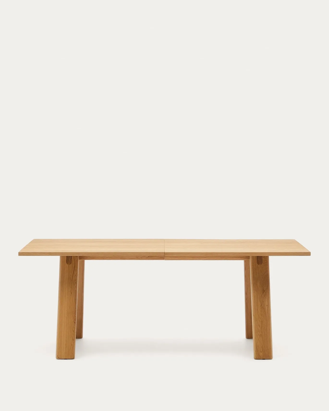 Kave Home Tafel Uitschuifbare Arlen Eikenhout Naturel 200 (250)x95cm