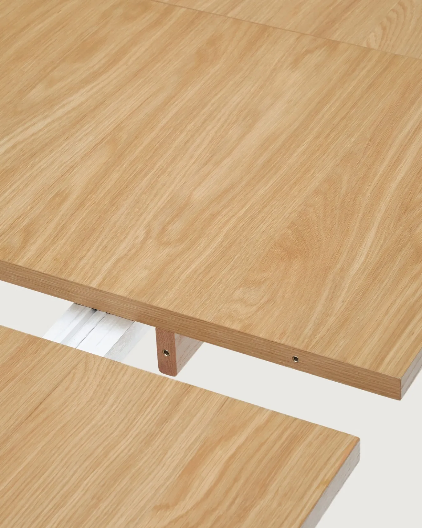 Kave Home Tafel Uitschuifbare Arlen Eikenhout Naturel 200 (250)x95cm